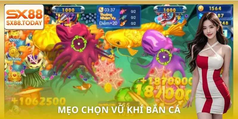 Top Vũ Khí Bắn Cá Mạnh Nhất | Dùng Để Hạ Boss Trong Vài Giây - Paxon